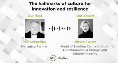 The hallmarks of culture for innovation and resilience